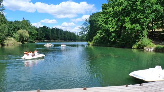 lac pedalo vallee des loisirs lafrancaise