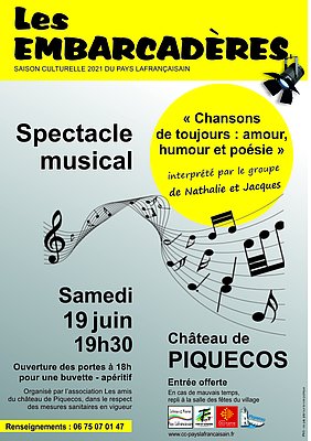 19/06 embarcaderes spectacle musical